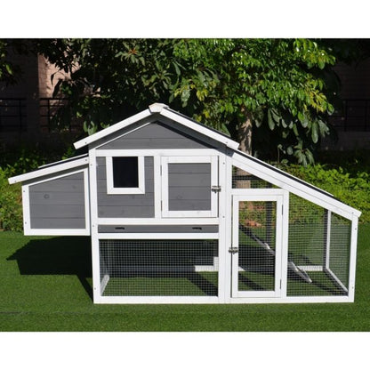 Poulailler Toit Plastique 2 à 4 poules toit plastique ondulé